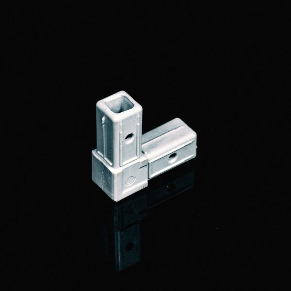 Corner Piece Connector 25mm Grey